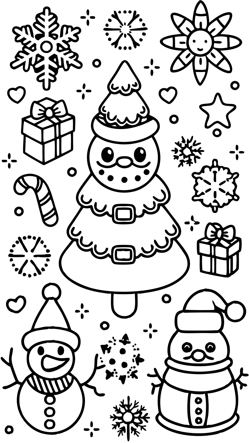 crayola coloring pages christmas